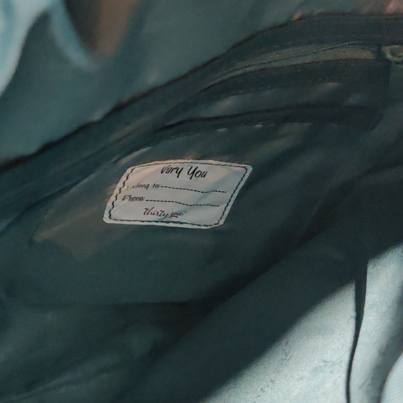 Thirty-one teal quilted cross body bag - Picture 5 of 8